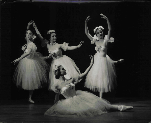 Barry theater alumna Mary Fellman performing with the Miami Ballet Company